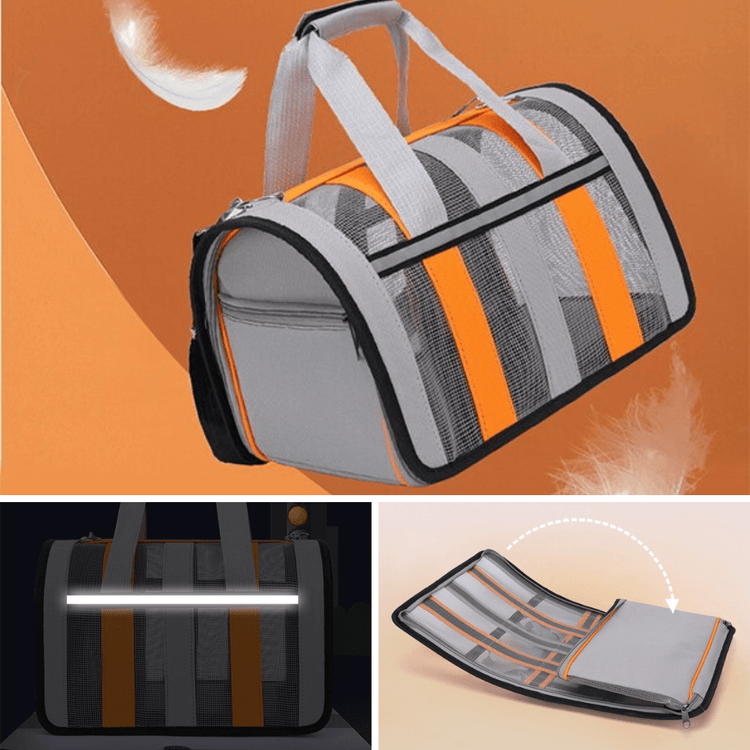 AirGo Breathable Pet Carrier Bag for Cats and Dogs