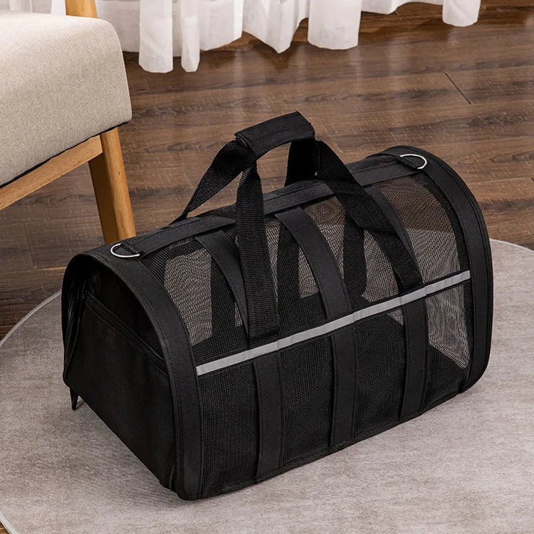 AirGo Breathable Pet Carrier Bag for Cats and Dogs