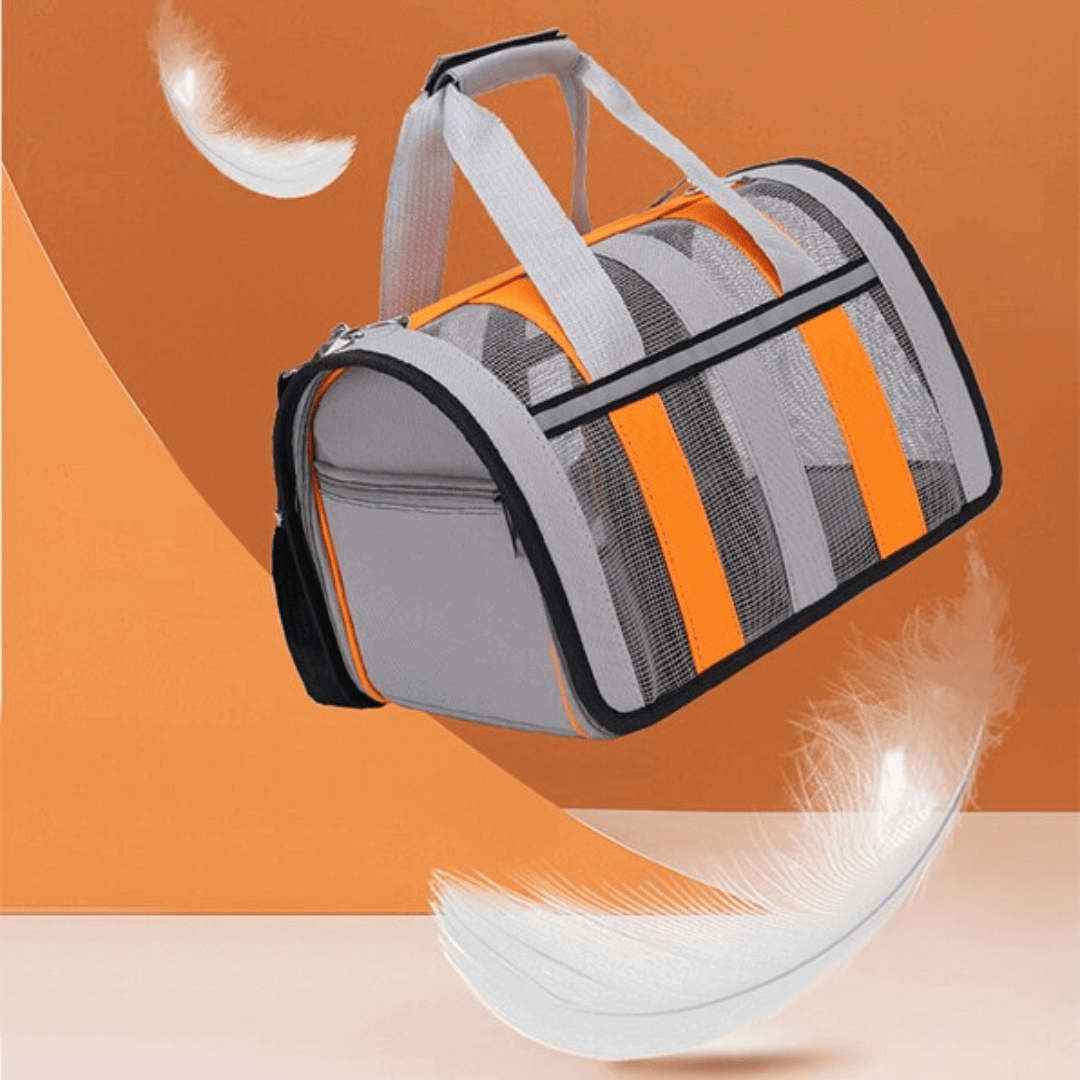 AirGo Breathable Pet Carrier Bag for Cats and Dogs