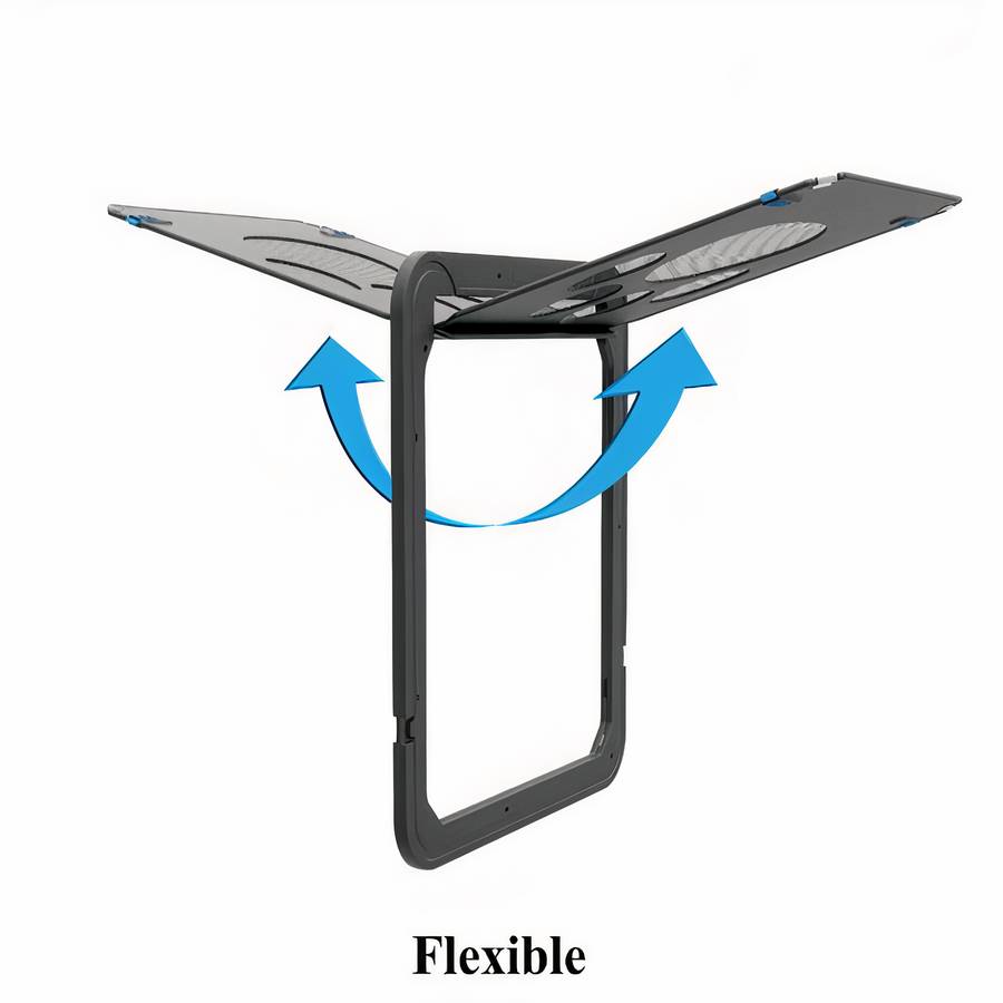 Dog Door Pet Flap for Small to Large Dogs Easy Install Durable Weatherproof