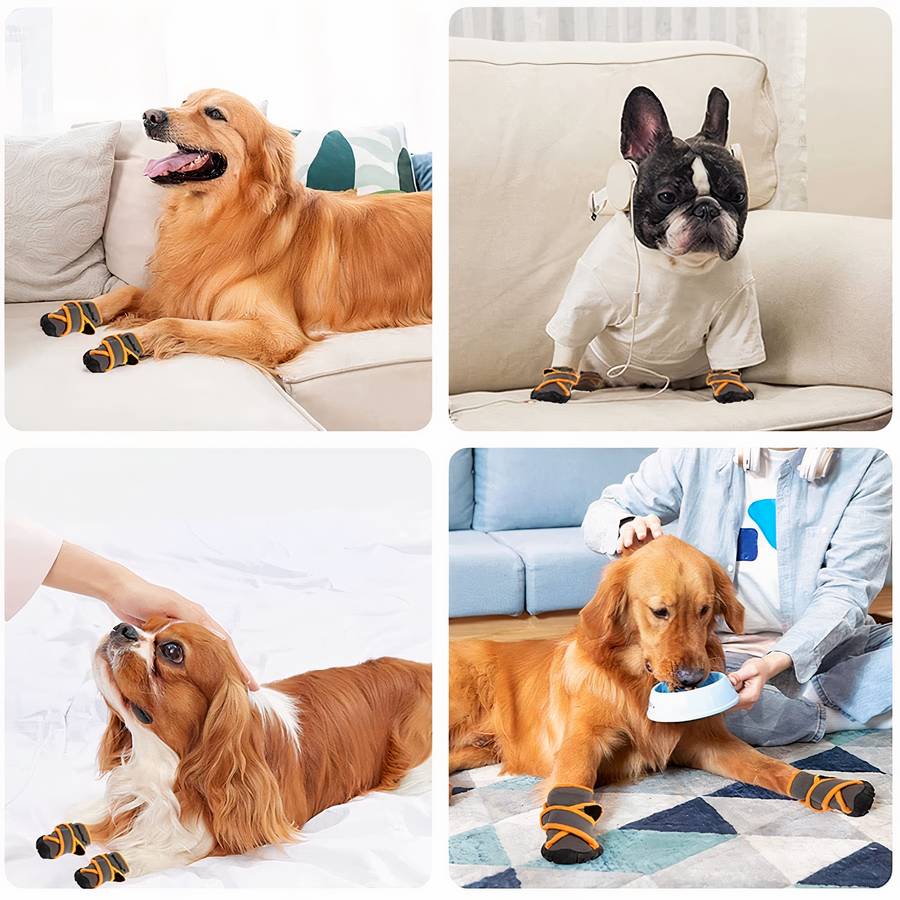 Waterproof Breathable Dog Booties for Pets