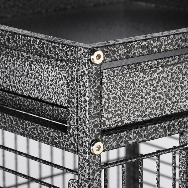 Bird Cage Aviary - 18in W x 14in D x 39in H Large Indoor Outdoor Birdcage