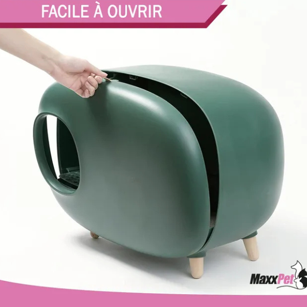 60x38x45 cm Cat Litter Box Enclosed Covered Cat Toilet House Pet Litter Pan
