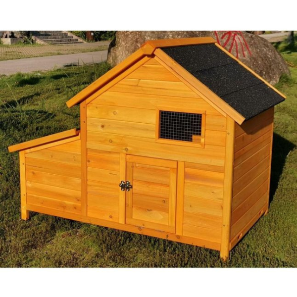 XL Chicken Coop with Shingle Roof - Houses 2 to 4 Hens