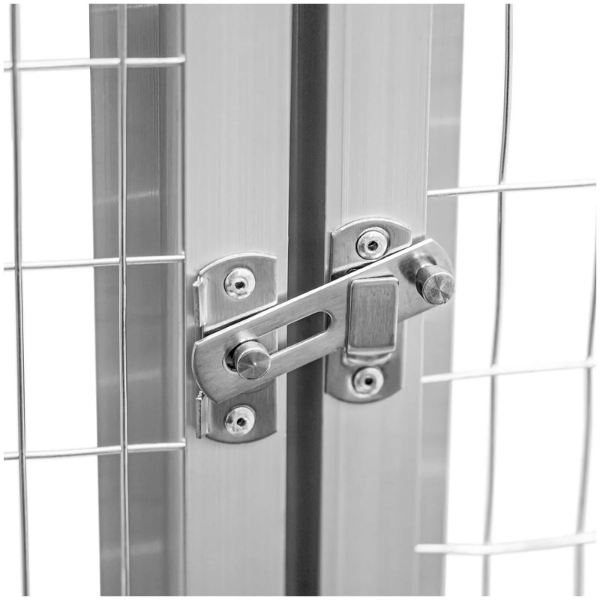 XXL Aluminum Bird Aviary 48 x 70 x 77 Inches with 63 x 24 Inch Door