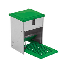 Adjustable Automatic Chicken Feeder 5kg Poultry Feed Dispenser Pest Proof