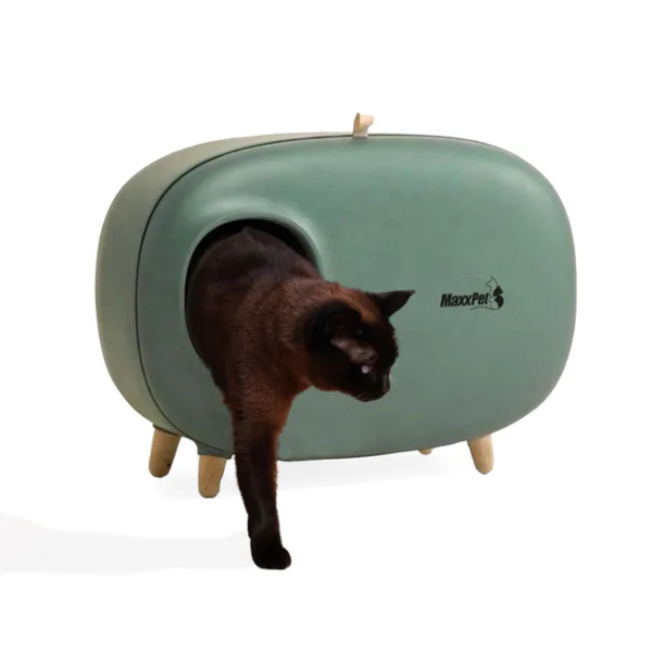 60x38x45 cm Cat Litter Box Enclosed Covered Cat Toilet House Pet Litter Pan