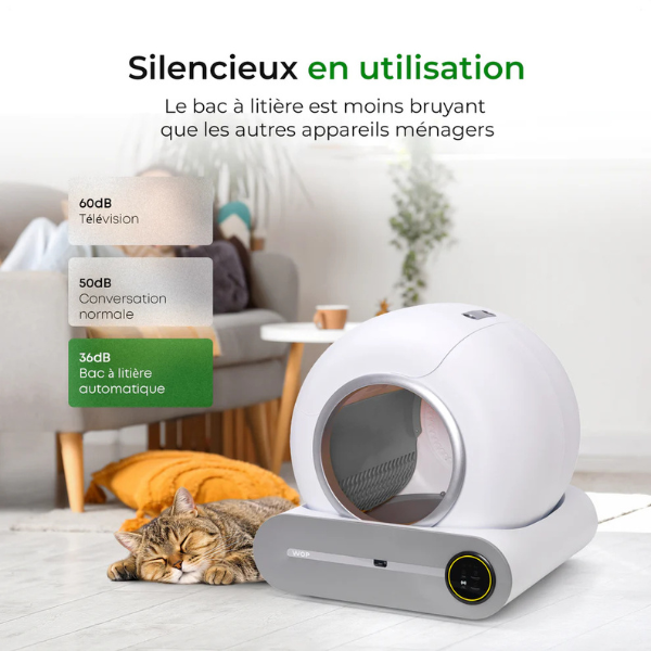 Smart Connected Automatic Cat Litter Box