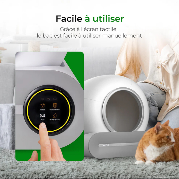 Smart Connected Automatic Cat Litter Box