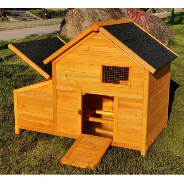 XL Chicken Coop with Shingle Roof - Houses 2 to 4 Hens