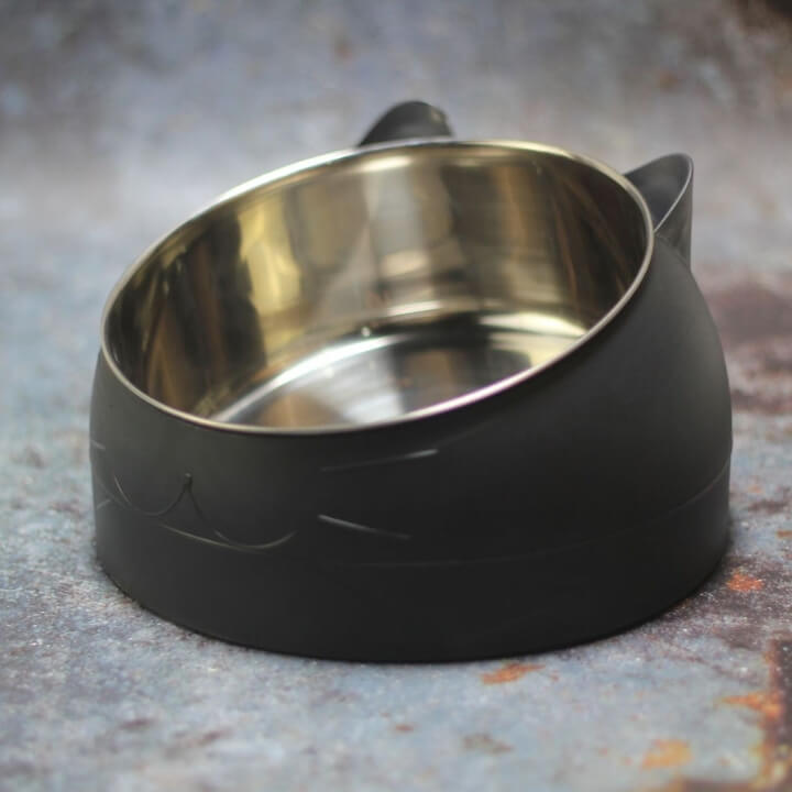 Elevated Cat Bowl Raised Pet Feeder for Cats and Kittens