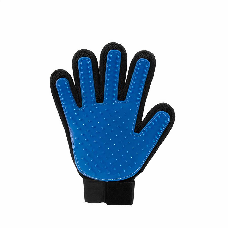 Dog Grooming and Massage Glove Soft Deshedding Brush Pet Hair Remover