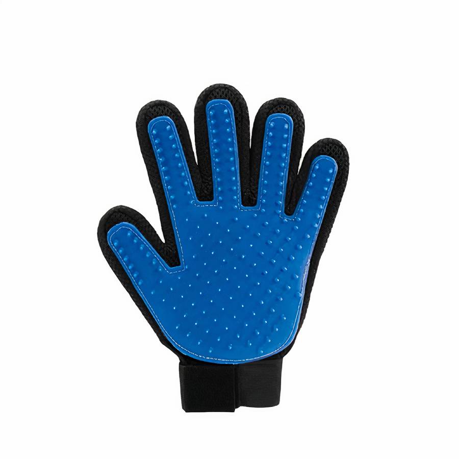 Dog Grooming and Massage Glove Soft Deshedding Brush Pet Hair Remover