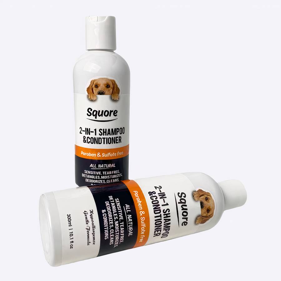 Dog Shampoo Natural Gentle Formula for Sensitive Skin Pet Grooming Care