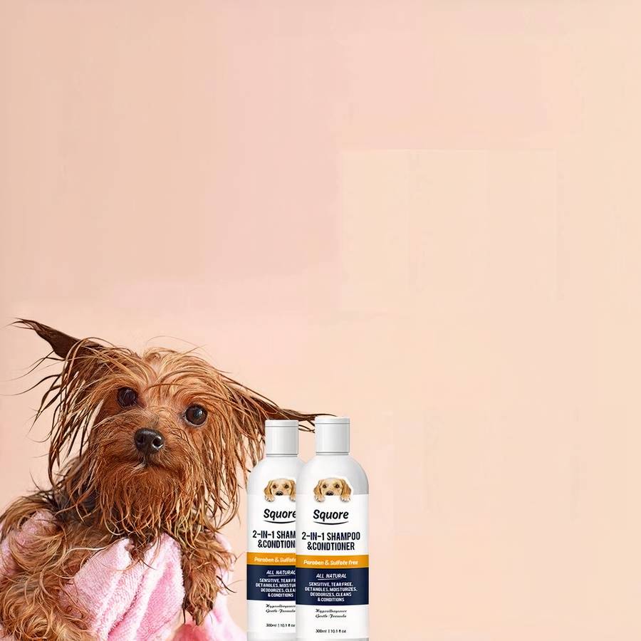 Dog Shampoo Natural Gentle Formula for Sensitive Skin Pet Grooming Care