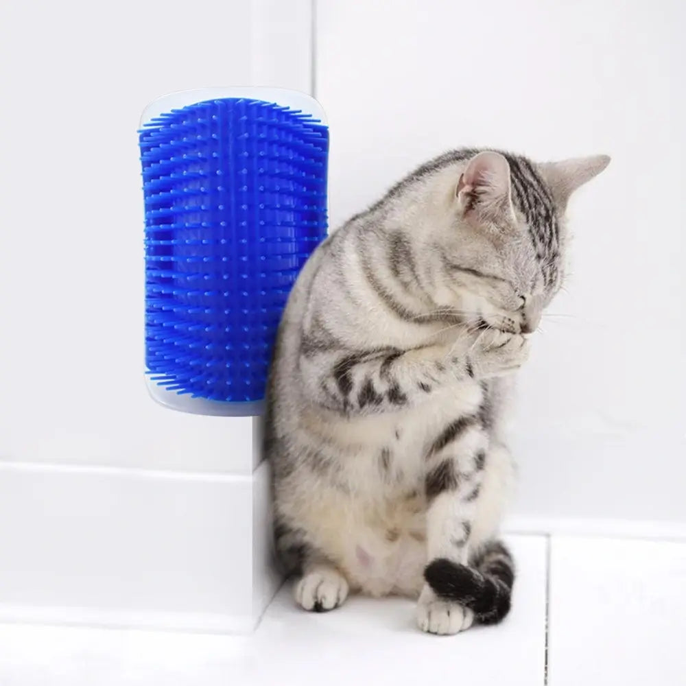 Cat Wall Brush Grooming Tool for Removing Fur and Dirt
