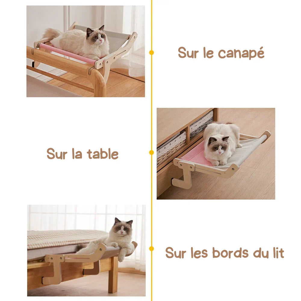 Cat Radiator Bed Heater Mounted Hammock Cozy Warm Pet Lounger