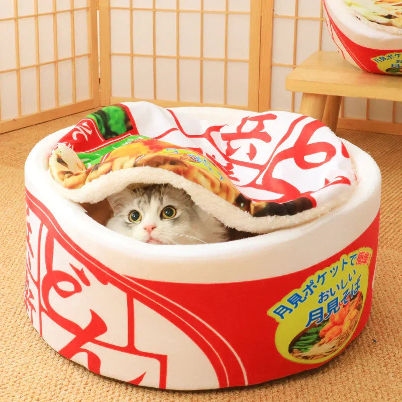Japanese Style Cat Bed Cozy Comfortable Cat Furniture