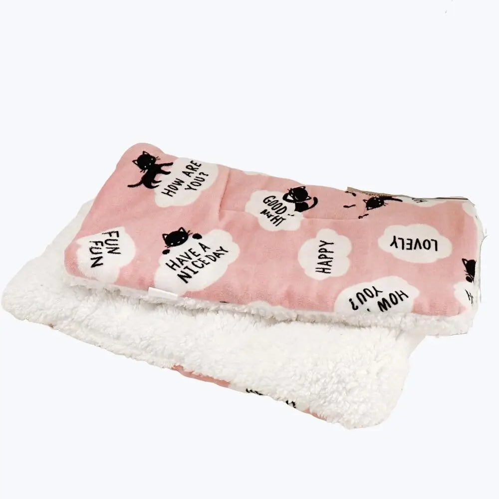 Cat Blanket Cozy Soft Warm Cover for Cats Pet Bedding