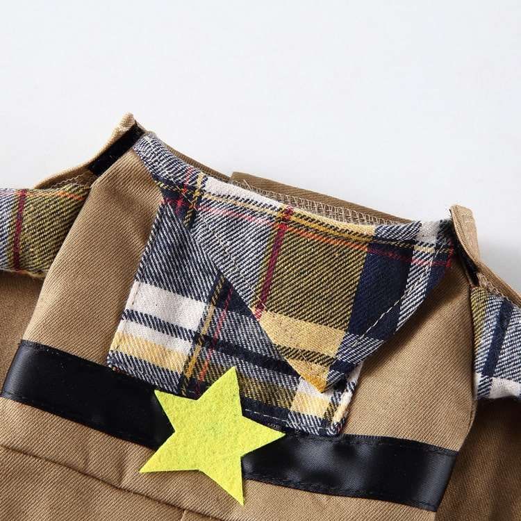 Cowboy Costume for Dogs and Cats Pet Dress Up Outfit