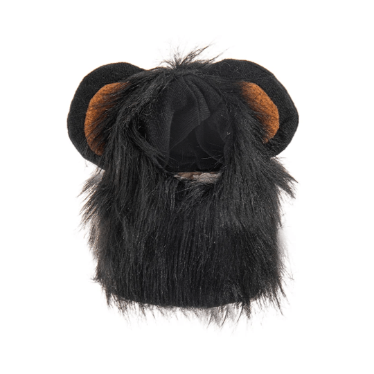 Lion Mane Wig Costume for Cats Cat Dress Up Pet Halloween Accessory