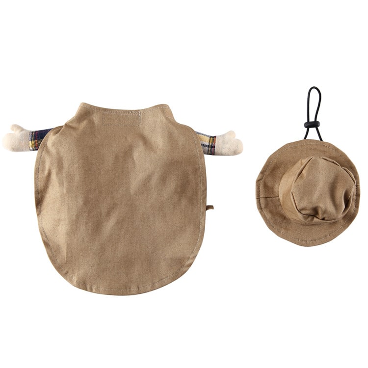 Cowboy Costume for Dogs and Cats Pet Dress Up Outfit