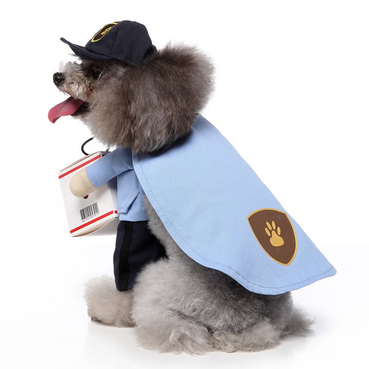 Delivery Driver Costume for Cats and Dogs Pet Outfit