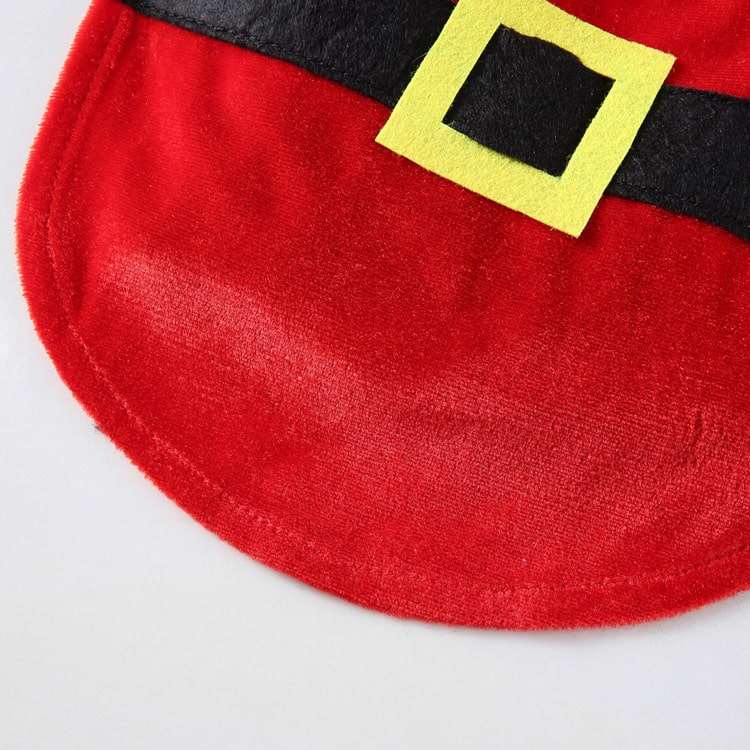 Santa Claus Costume for Dog and Cat Holiday Pet Outfit