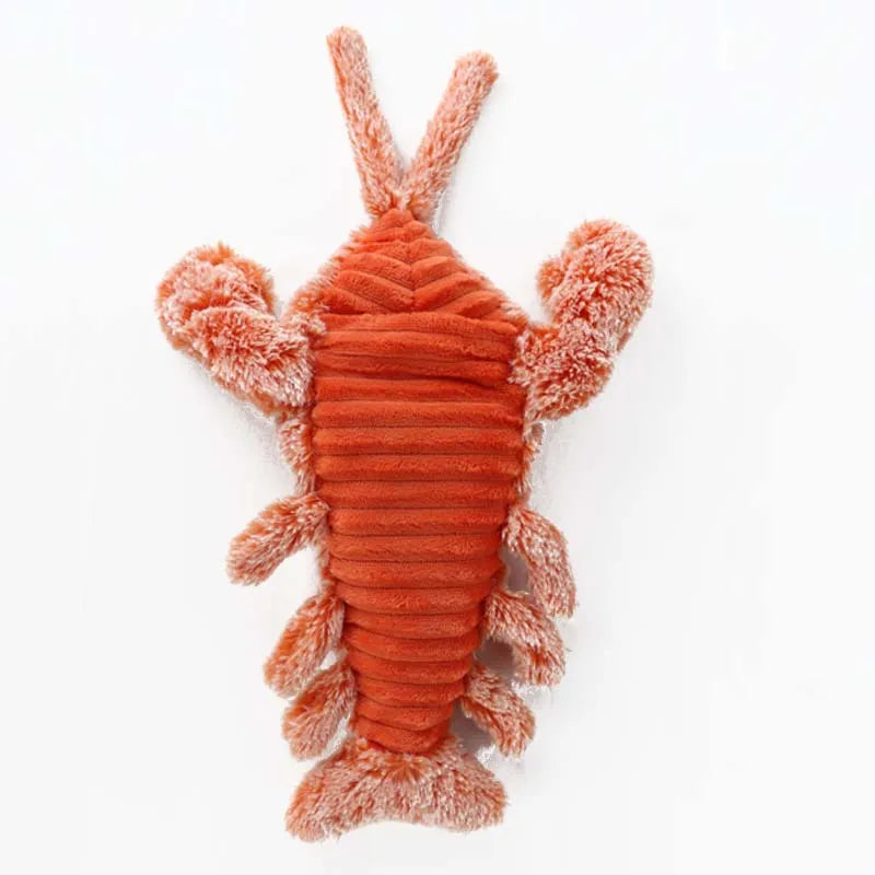 Interactive Pet Toy Crawfish Chew Toy for Dogs Cats