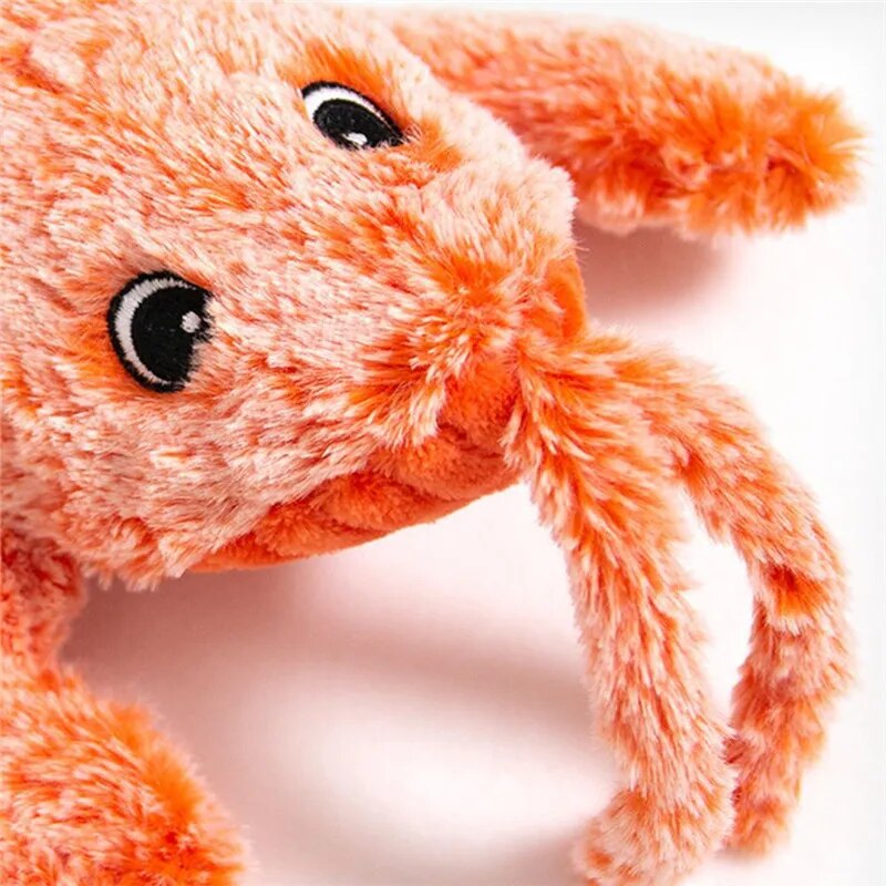 Interactive Pet Toy Crawfish Chew Toy for Dogs Cats