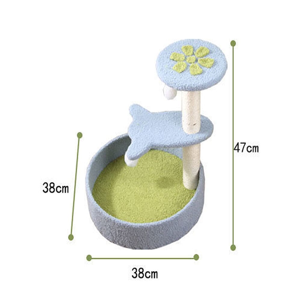 KiTree Cat Tree Small Cat Tree Tower for Cats Pet Climbing Furniture