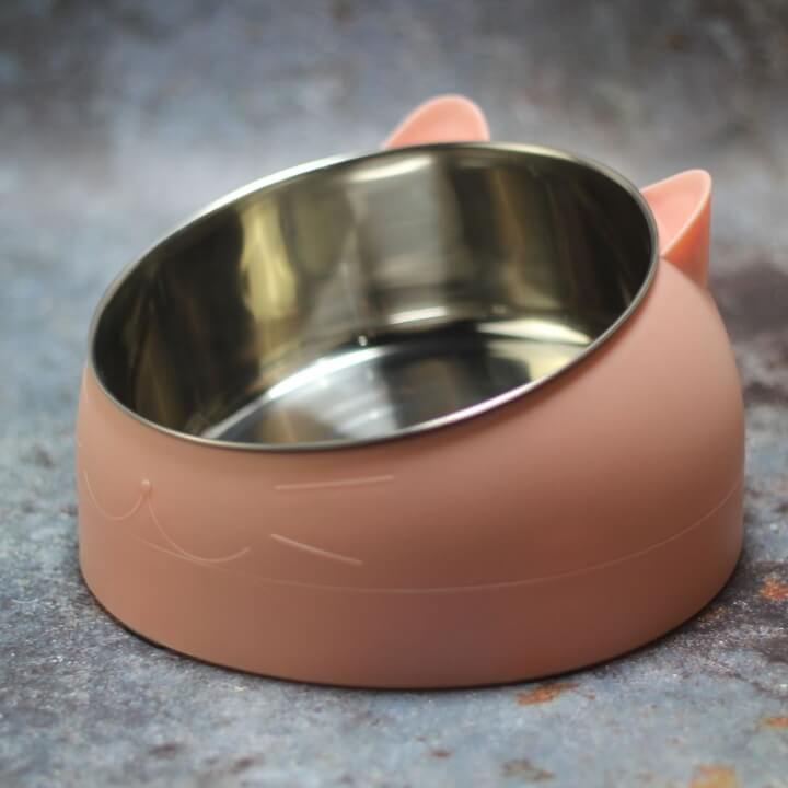 Elevated Cat Bowl Raised Pet Feeder for Cats and Kittens