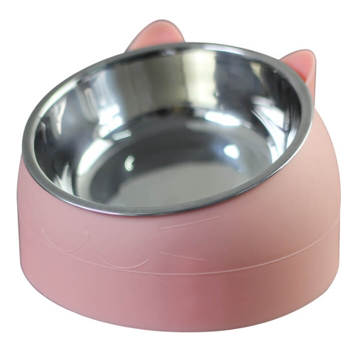 Elevated Cat Bowl Raised Pet Feeder for Cats and Kittens