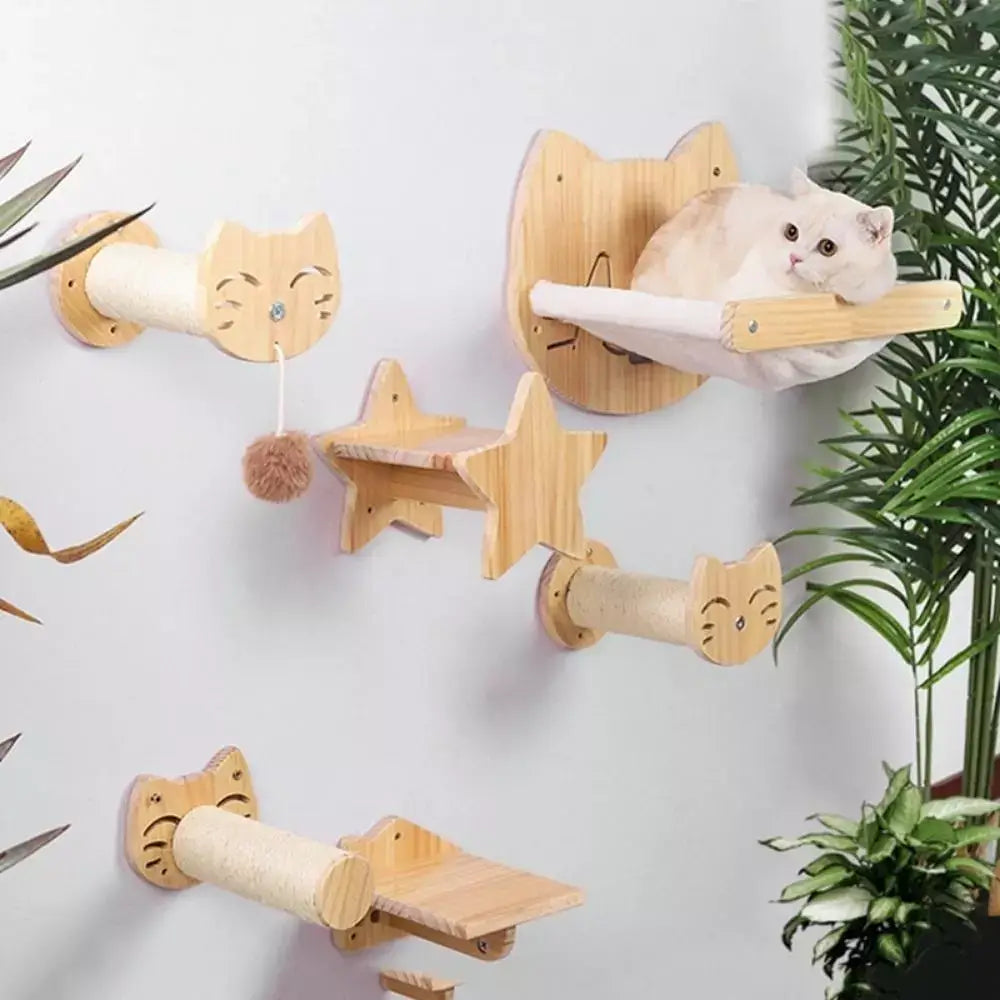 Wall Mounted Cat Hammock Cozy Cat Bed for Small Pets