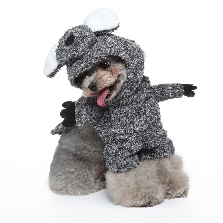 Koala Costume for Cats and Dogs Pet Outfit Animal Halloween Costume