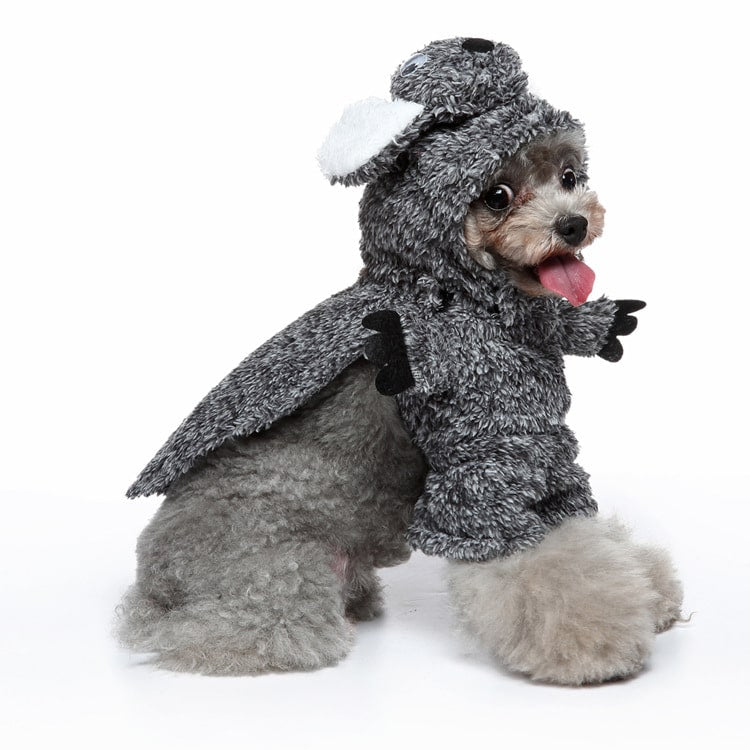 Koala Costume for Cats and Dogs Pet Outfit Animal Halloween Costume