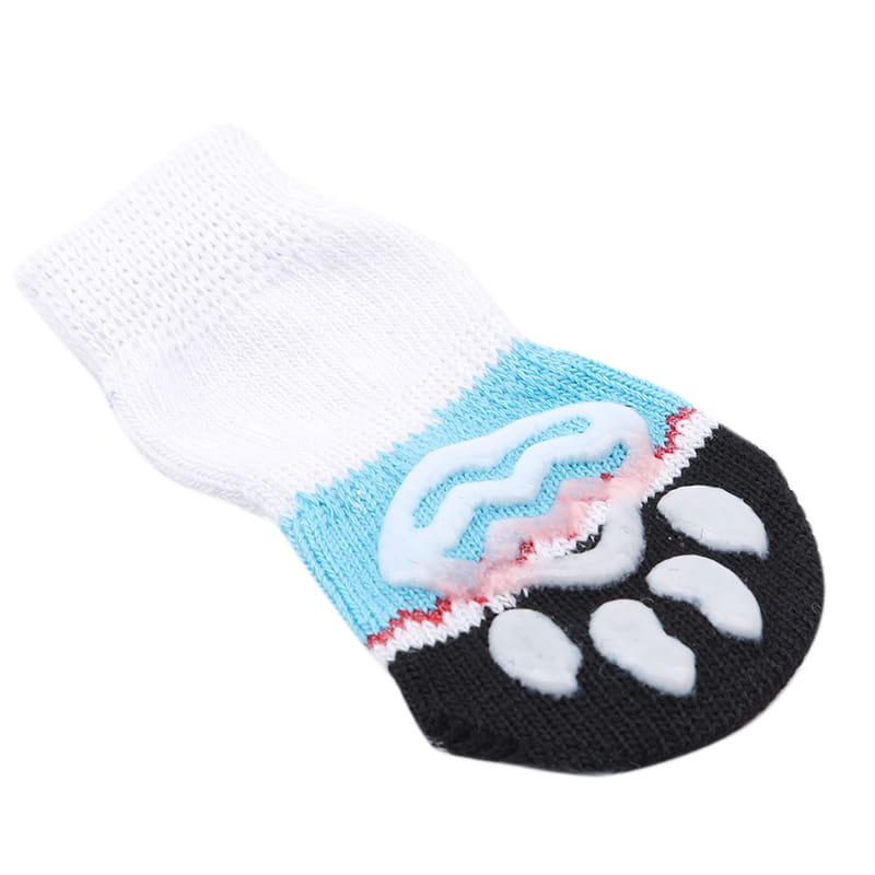 Dog Socks Panda Pattern Cute Pet Paw Protectors
