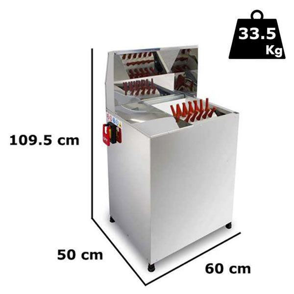 54 Finger Wet Poultry Feather Plucker 250W Roller Type Plucker