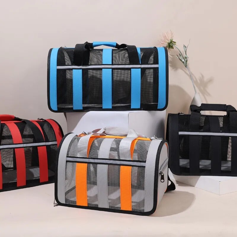 AirGo Breathable Pet Carrier Bag for Cats and Dogs