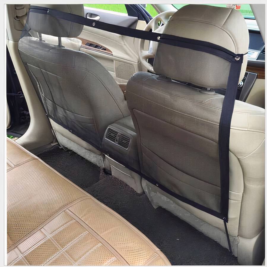 Car Dog Barrier for Vehicle Backseat Pet Safety Divider
