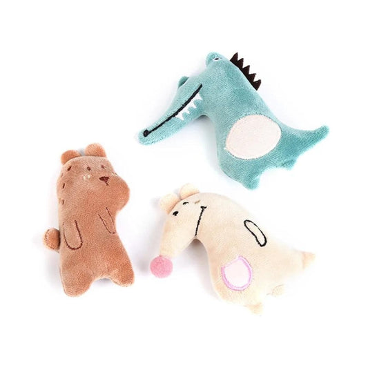 Mini Plush Cat Toys Cute Small Soft Catnip Stuffed Animals for Cats