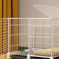 White Dog Playpen with Double Door Access