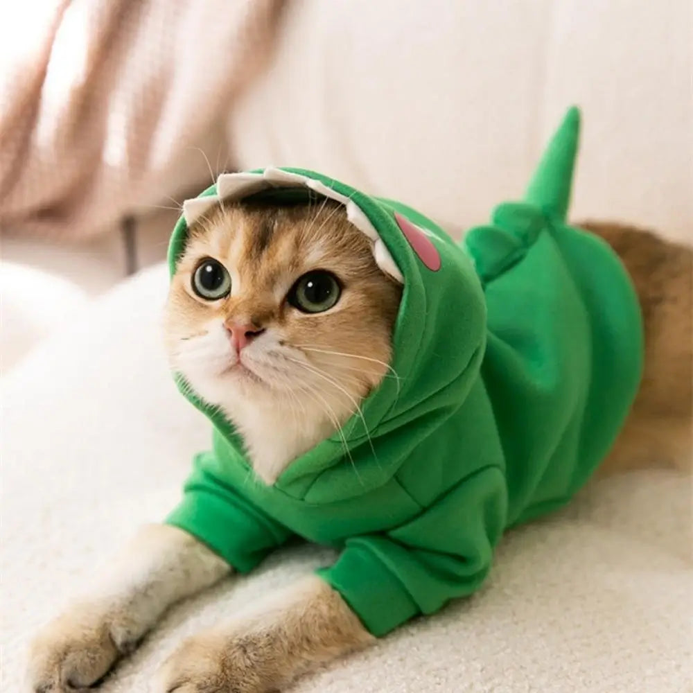 Cute Cat Hoodie Costume for Kids and Adults Animal Onesie Pajama