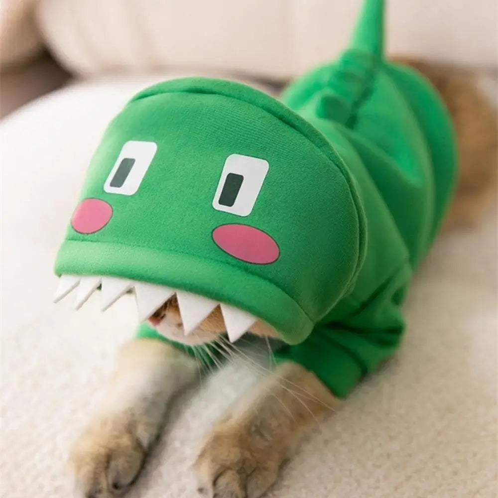 Cute Cat Hoodie Costume for Kids and Adults Animal Onesie Pajama