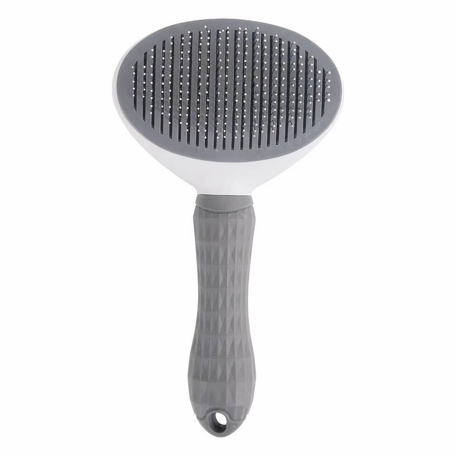 Self Cleaning Dog Grooming Brush for Easy Pet Hair Removal