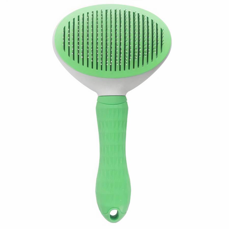 Self Cleaning Dog Grooming Brush for Easy Pet Hair Removal