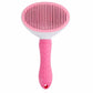 Self Cleaning Dog Grooming Brush for Easy Pet Hair Removal