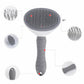 Self Cleaning Dog Grooming Brush for Easy Pet Hair Removal