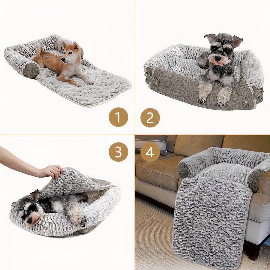 Soft and Cozy Dog Couch Bed