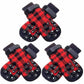 Non slip dog socks with grippy soles for slippery floors